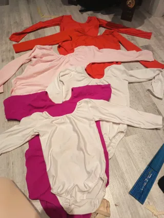 Conjunto baile Talla 5, 6, 7 años muy completo