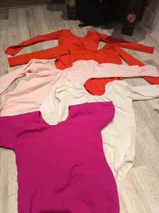 Conjunto baile Talla 5, 6, 7 años muy completo