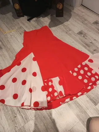Conjunto baile Talla 5, 6, 7 años muy completo