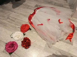 Conjunto baile Talla 5, 6, 7 años muy completo