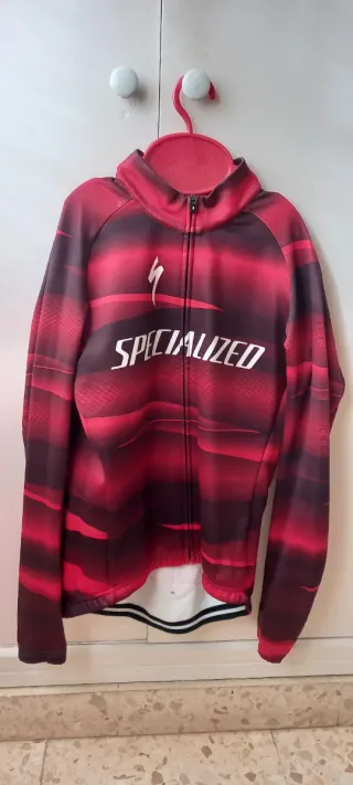 Maillot Invierno Specialized Rojo Talla M