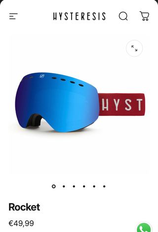 Gafas esquí/snow Hysteresis Rocket