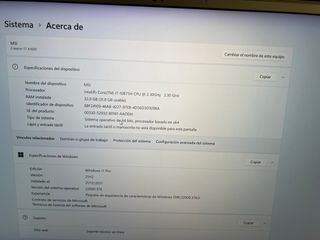 MSI Creator 17 i7 32GB RAM 1TB SSD