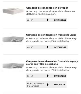 Horno Mychef Cook Pro 6 GN1 Seminuevo