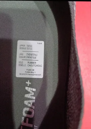 Bailarinas Puma Talla 40.5 Nuevas