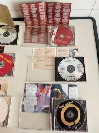 Lote 6 CDs Música Pop Rock Español