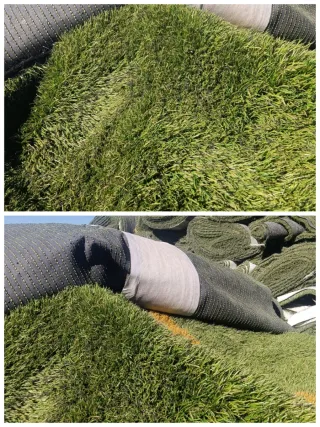Césped artificial reciclado