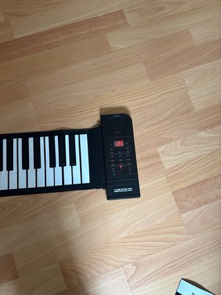 Piano de suelo enrollable de silicona