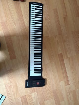 Piano de suelo enrollable de silicona