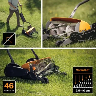 Tosaerba manuale Fiskars StaySharp Max