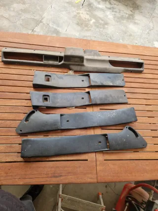 Chapas salpicadero y puertas Citroën 2CV