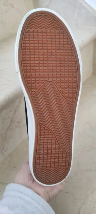 Converse plataforma negras talla 36