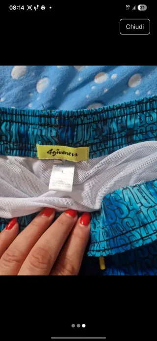 Costumi da bagno uomo Bob Marley