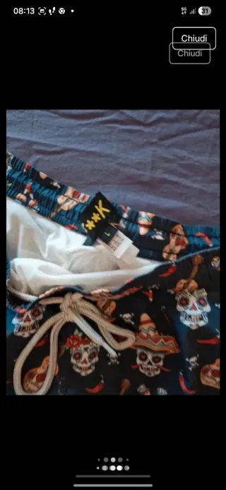 Costumi da bagno uomo Bob Marley