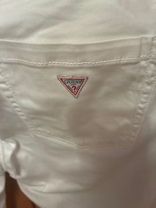 Pantalón blanco Guess Talla 30