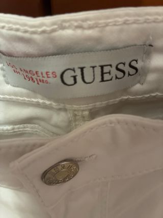 Pantalón blanco Guess Talla 30