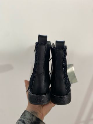 Anfibi neri cafenoir ottime condizioni