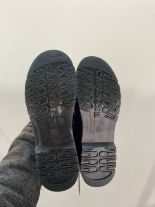 Anfibi neri cafenoir ottime condizioni