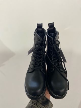 Anfibi neri cafenoir ottime condizioni