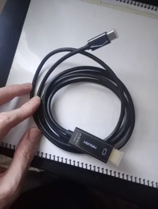 Cable USB-C a HDMI 4K MAXAM 1.8m