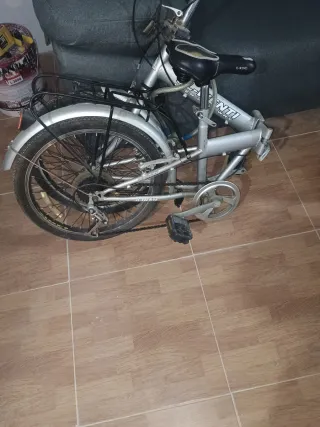 Bicicleta Plegable JL-WENTI Plata,plegable
