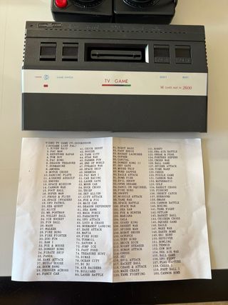Consola Atari 2600 Video Computer