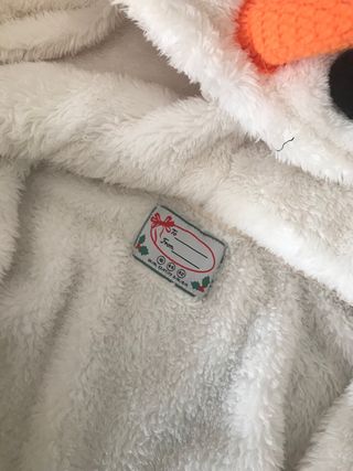 Chaqueta Muñeco Nieve Navidad Polar