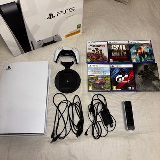 PACK REGALO: PS5 1TB + Mando + 6 Juegos