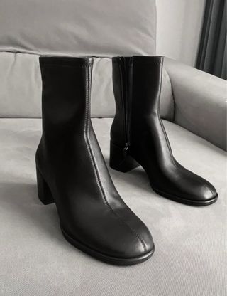 Botas pretas Massimo Dutti tam 36