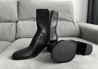 Botas pretas Massimo Dutti tam 36