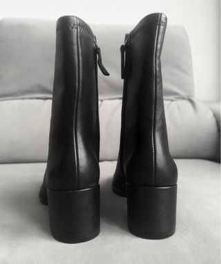 Botas pretas Massimo Dutti tam 36