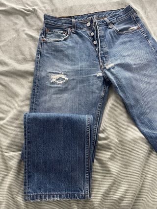Pantalón Levi's Azul Desgastado Talla W32