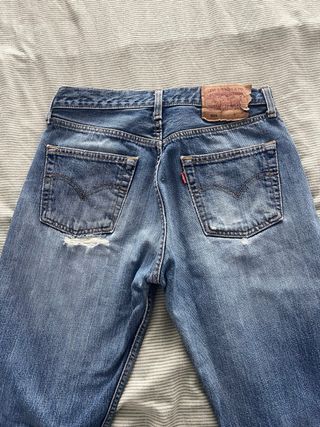 Pantalón Levi's Azul Desgastado Talla W32