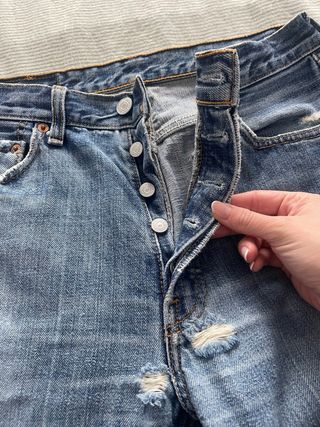 Pantalón Levi's Azul Desgastado Talla W32