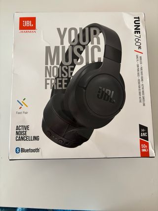 Auriculares JBL Tune 760NC Negro Bluetooth