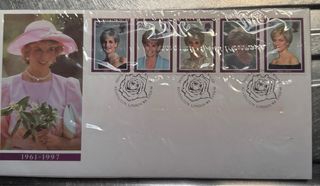 Francobolli da collezione Diana 1961-1997