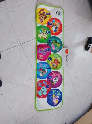 Tapete musical Leap Frog números y animales