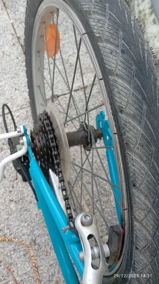 Bicicleta infantil 6 velocidades