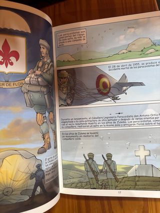 libro Paracaidistas del ejército 50 años  historia