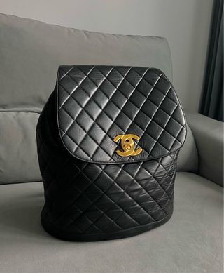 Mochila Chanel Duma Preta