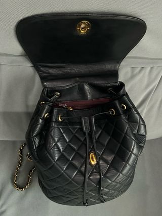 Mochila Chanel Duma Preta