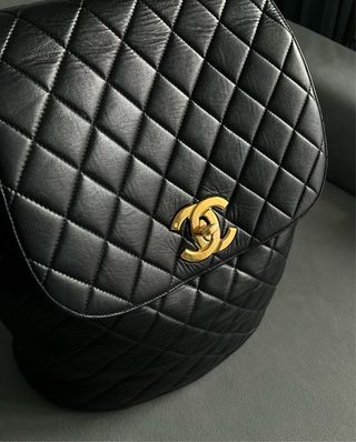 Mochila Chanel Duma Preta