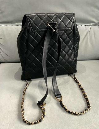 Mochila Chanel Duma Preta