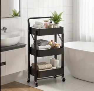 Carrito organizador plegable metal Ikea