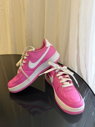 Zapatillas Nike Air Force 1 Rosa  100% original