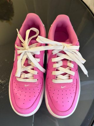 Zapatillas Nike Air Force 1 Rosa  100% original
