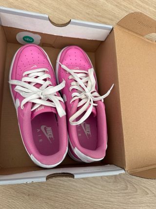 Zapatillas Nike Air Force 1 Rosa  100% original
