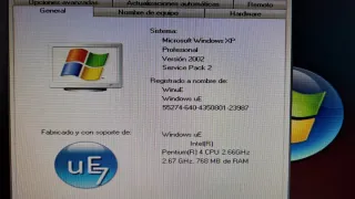 Ordenador sobremesa. Intel Pentium 4