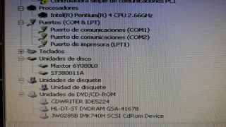 Ordenador sobremesa. Intel Pentium 4