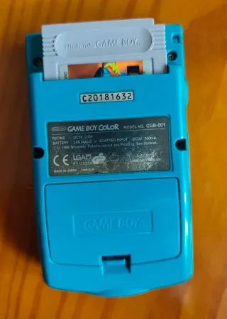 Nintendo Game Boy Color Azul